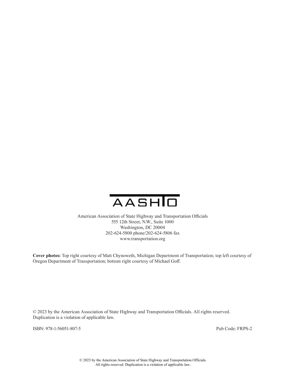 AASHTO FRPS-2 AASHTO FRPS-2 pdf