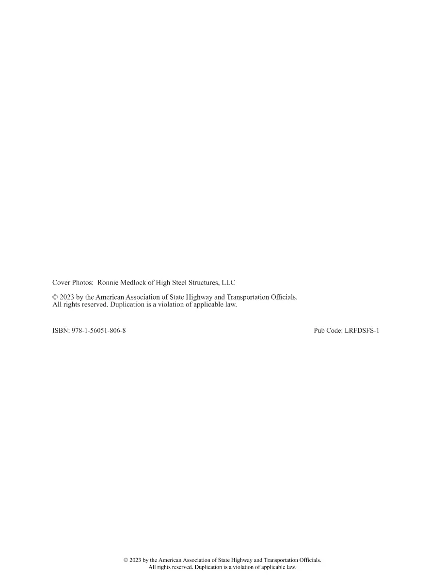 AASHTO LRFDSFS-1 AASHTO LRFDSFS-1 pdf