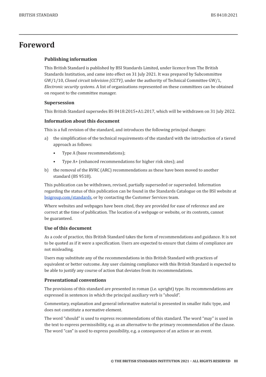 BS 8418:2021 BS 8418:2021 pdf