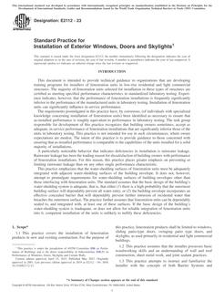 ASTM E2112-23 pdf