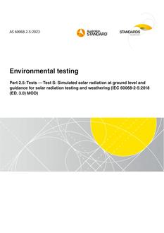 AS 60068.2.5:2023 pdf