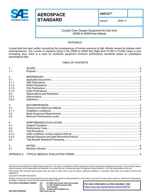 SAE AS5722 SAE AS5722 pdf