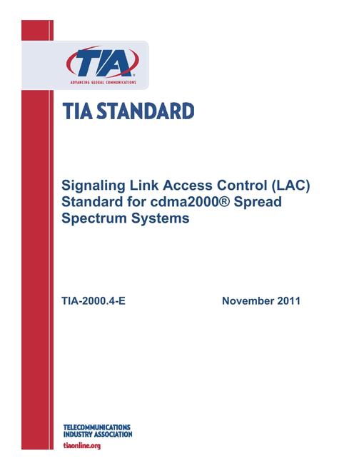 TIA TIA-2000.4-E TIA TIA-2000.4-E pdf