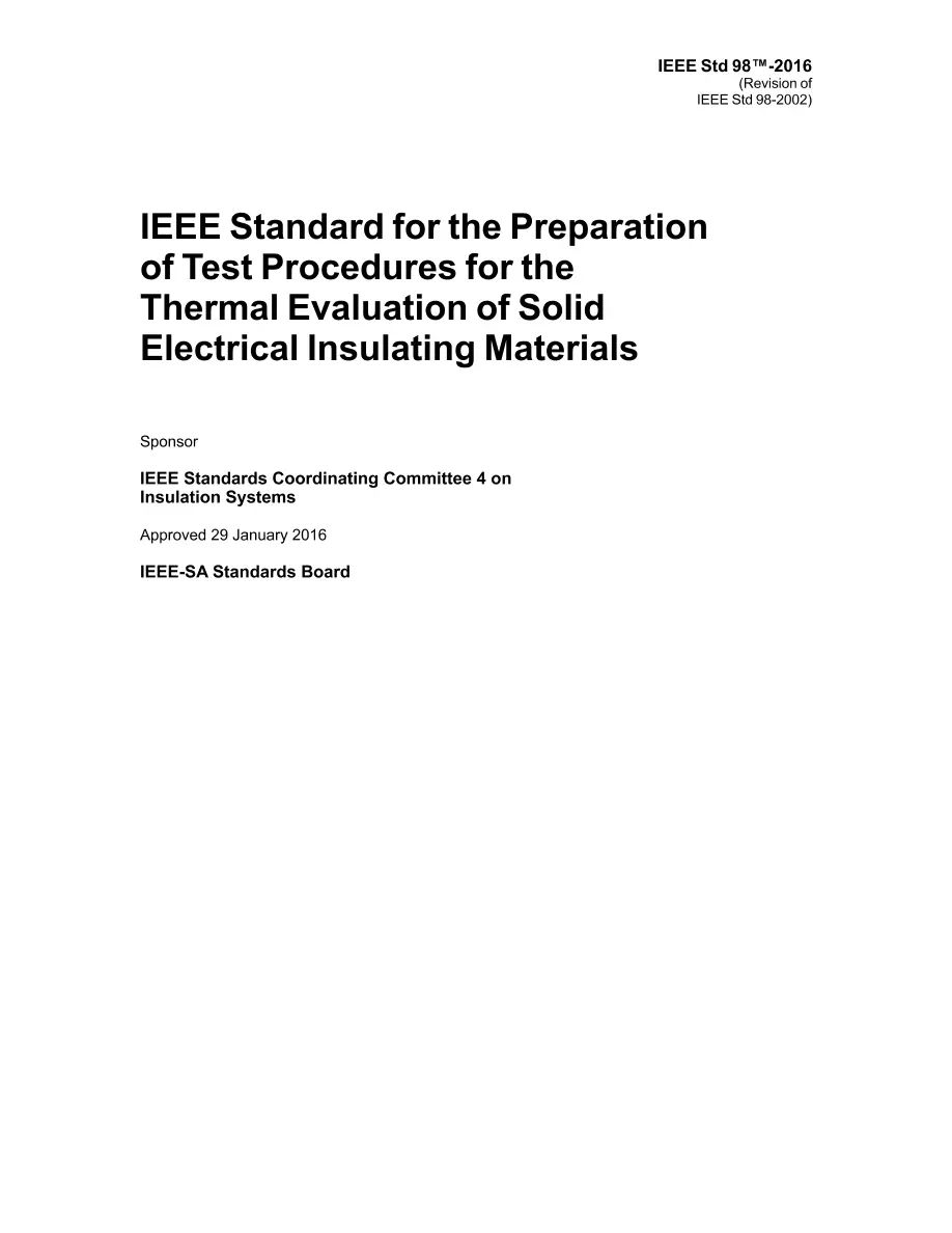 IEEE 98-2016 IEEE 98-2016 pdf