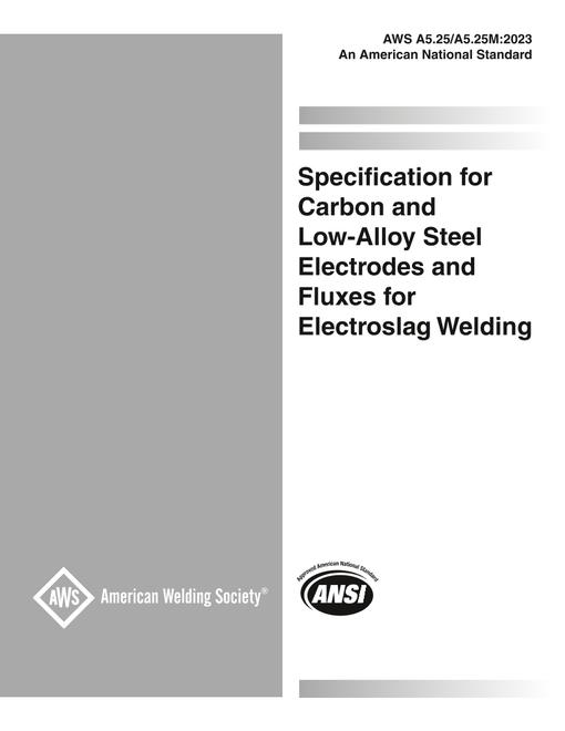 AWS A5.25/A5.25M:2023 pdf