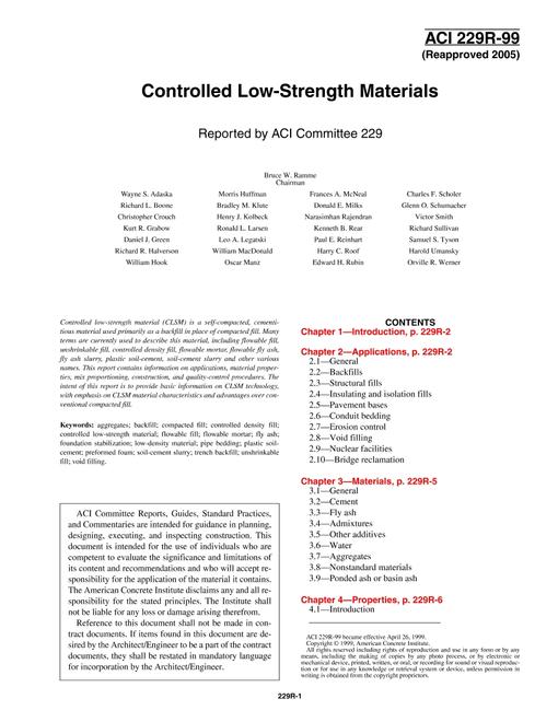 ACI 229R-99 (R2005) ACI 229R-99 (R2005) pdf