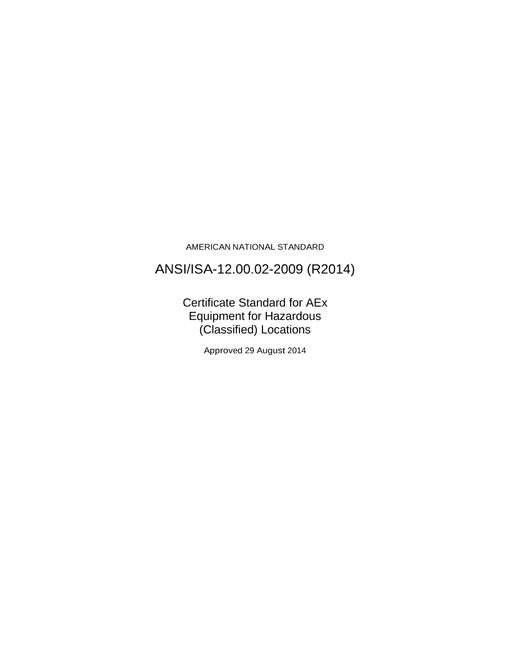 ISA 12.00.02 ISA 12.00.02 pdf