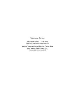 ISA TR12.13.03 ISA TR12.13.03 pdf