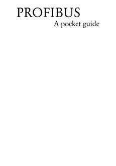 Profibus, A Pocket Guide pdf