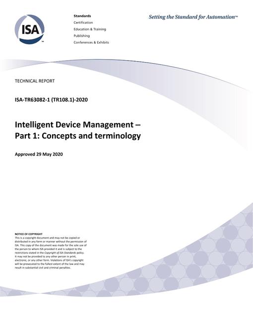 ISA TR63082-1 ISA TR63082-1 pdf