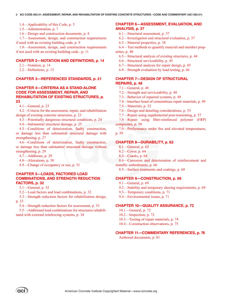 ACI CODE-562-21 ACI CODE-562-21 pdf