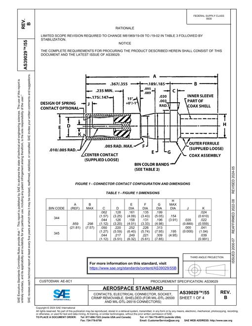SAE AS39029/55B SAE AS39029/55B pdf