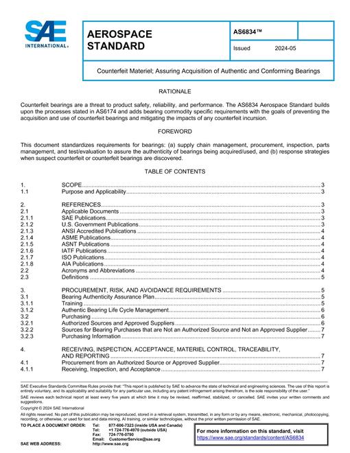 SAE AS6834 SAE AS6834 pdf
