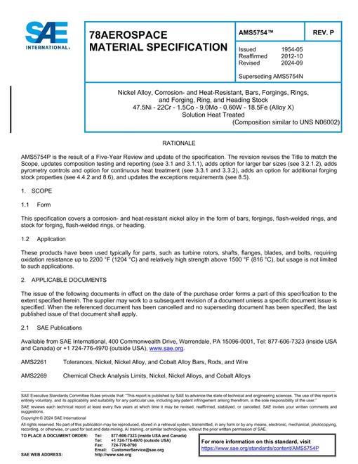SAE AMS5754P SAE AMS5754P pdf