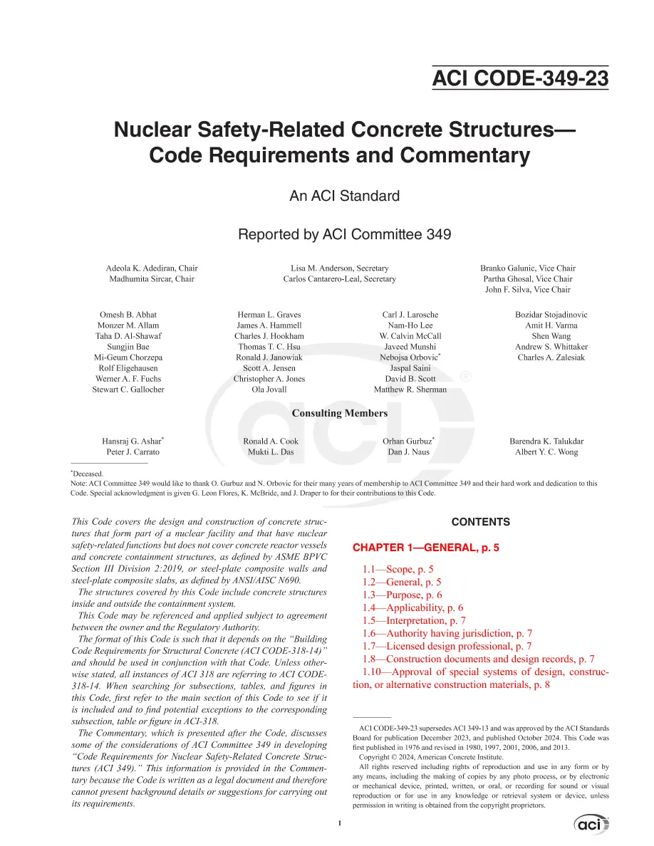 ACI CODE-349-23 pdf
