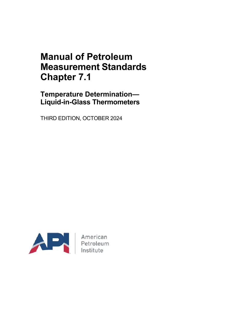 API MPMS Chapter 7.1 API MPMS Chapter 7.1 pdf