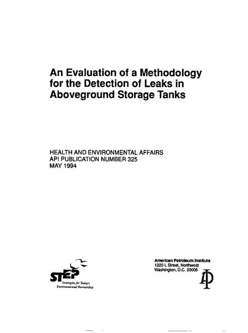 API Publ 325 API Publ 325 pdf