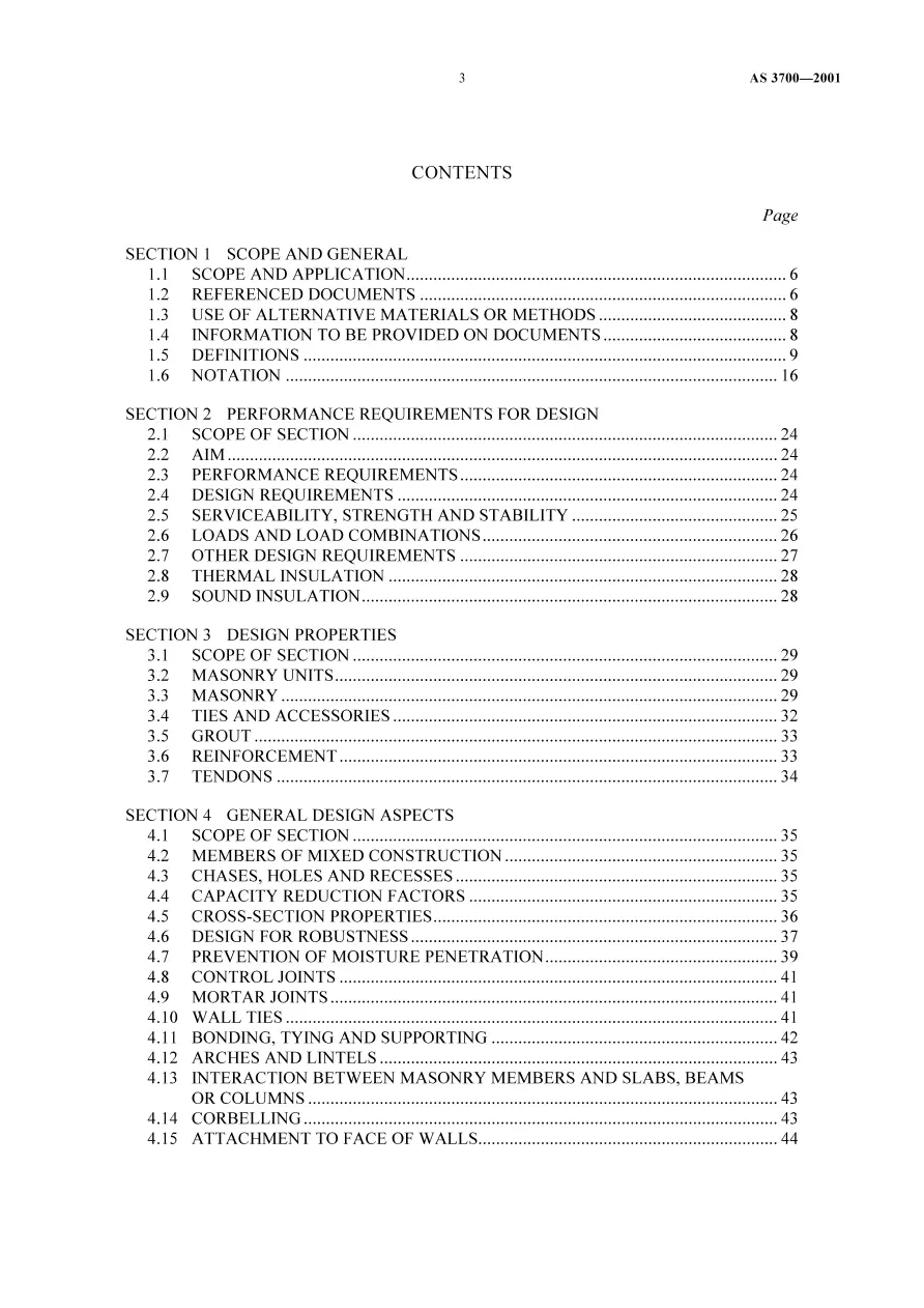 AS 3700-2001 AS 3700-2001 pdf