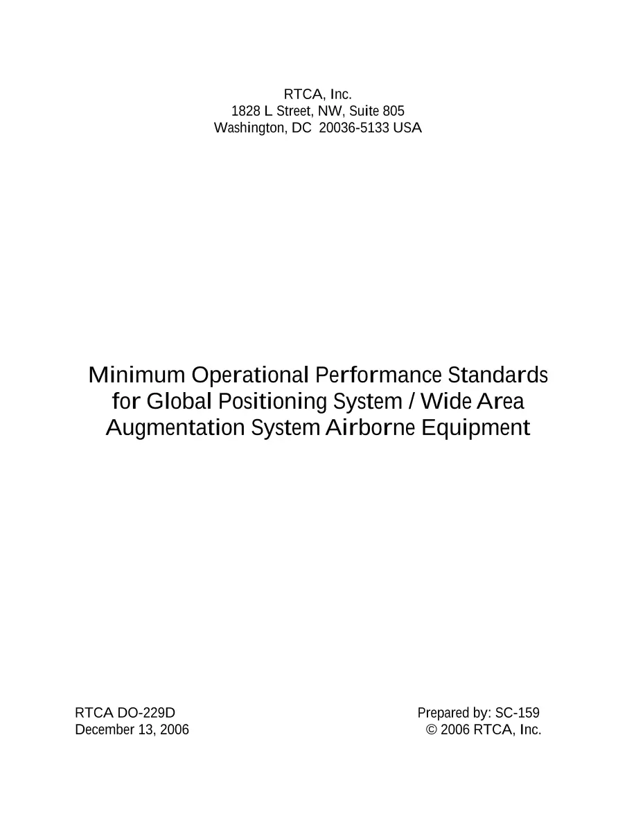 RTCA DO-229D pdf