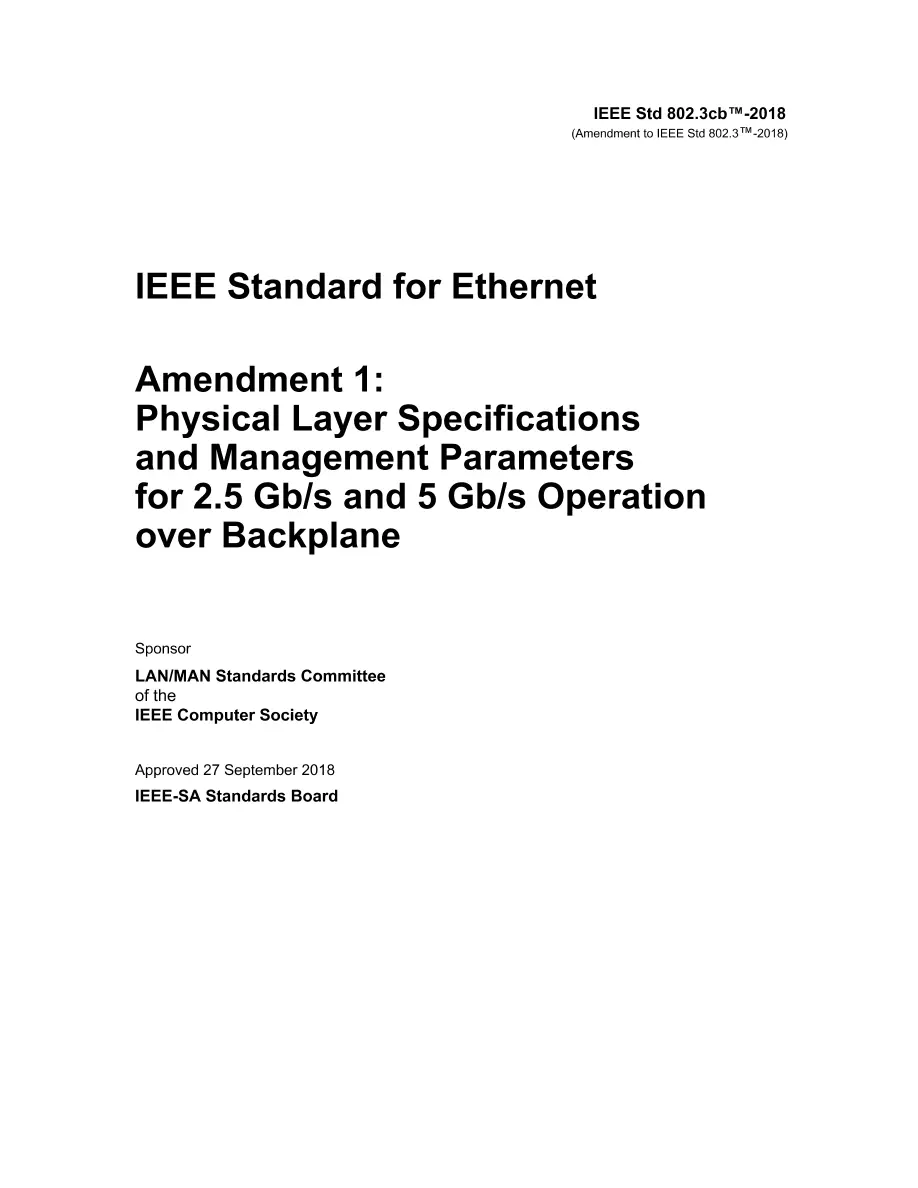 IEEE 802.3cb-2018 IEEE 802.3cb-2018 pdf
