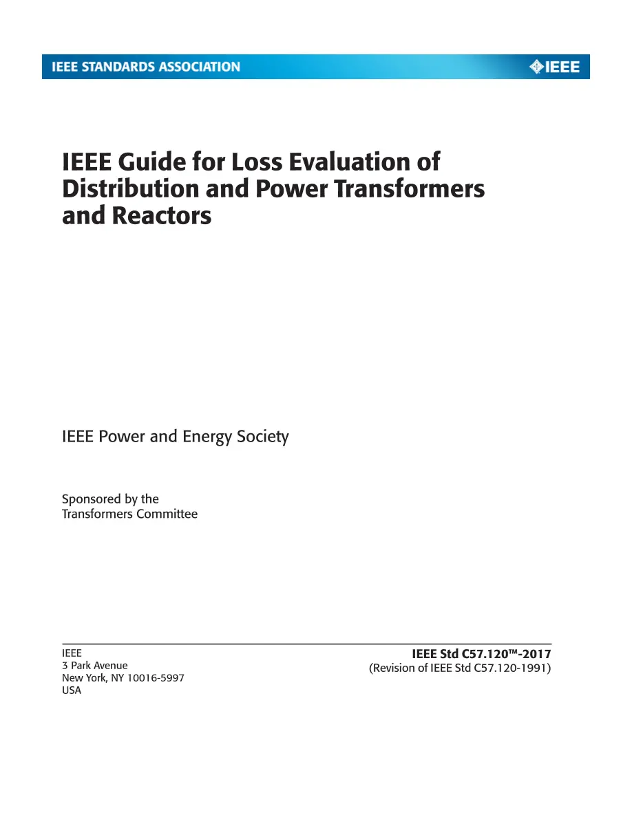 IEEE C57.120-2017 IEEE C57.120-2017 pdf