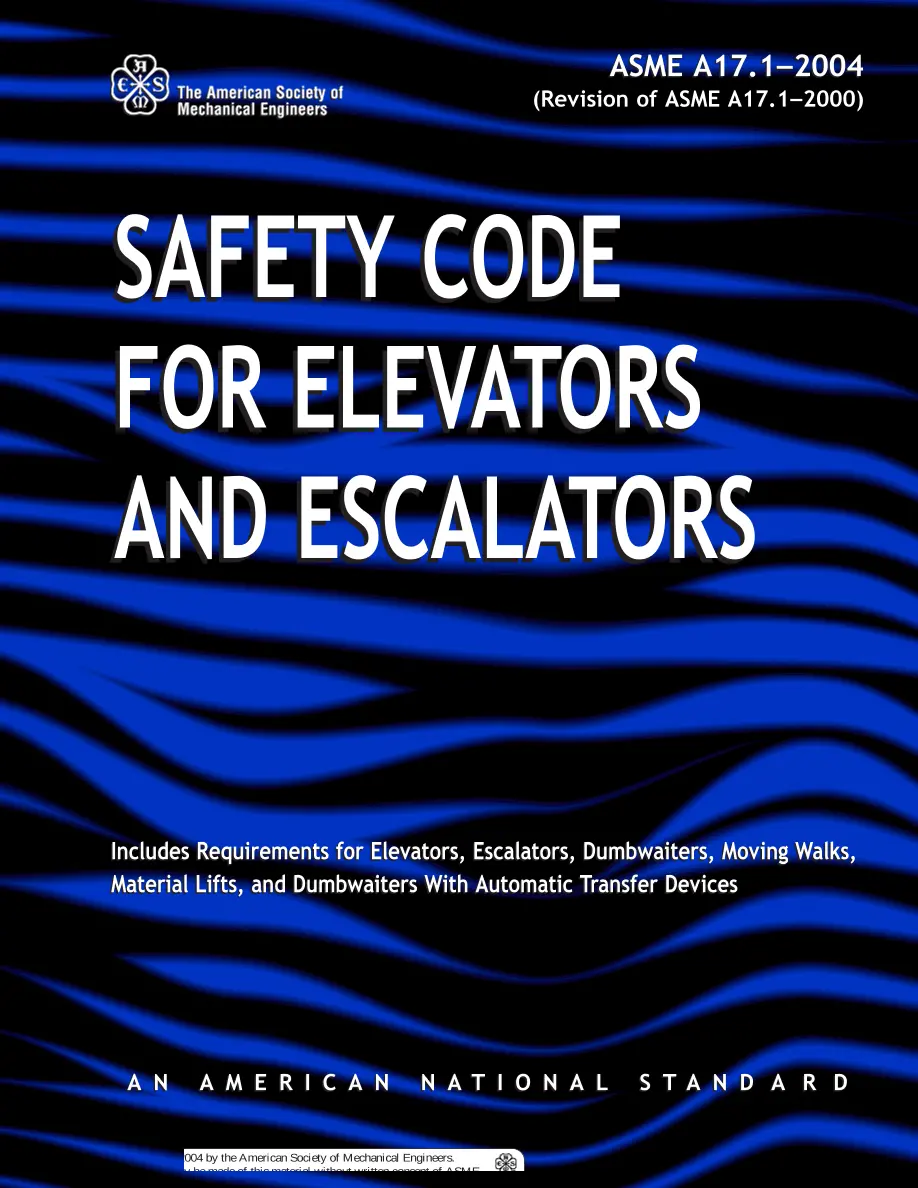 ASME A17.1-2004 ASME A17.1-2004 pdf