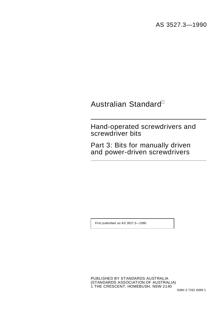 AS 3527.3-1990 AS 3527.3-1990 pdf