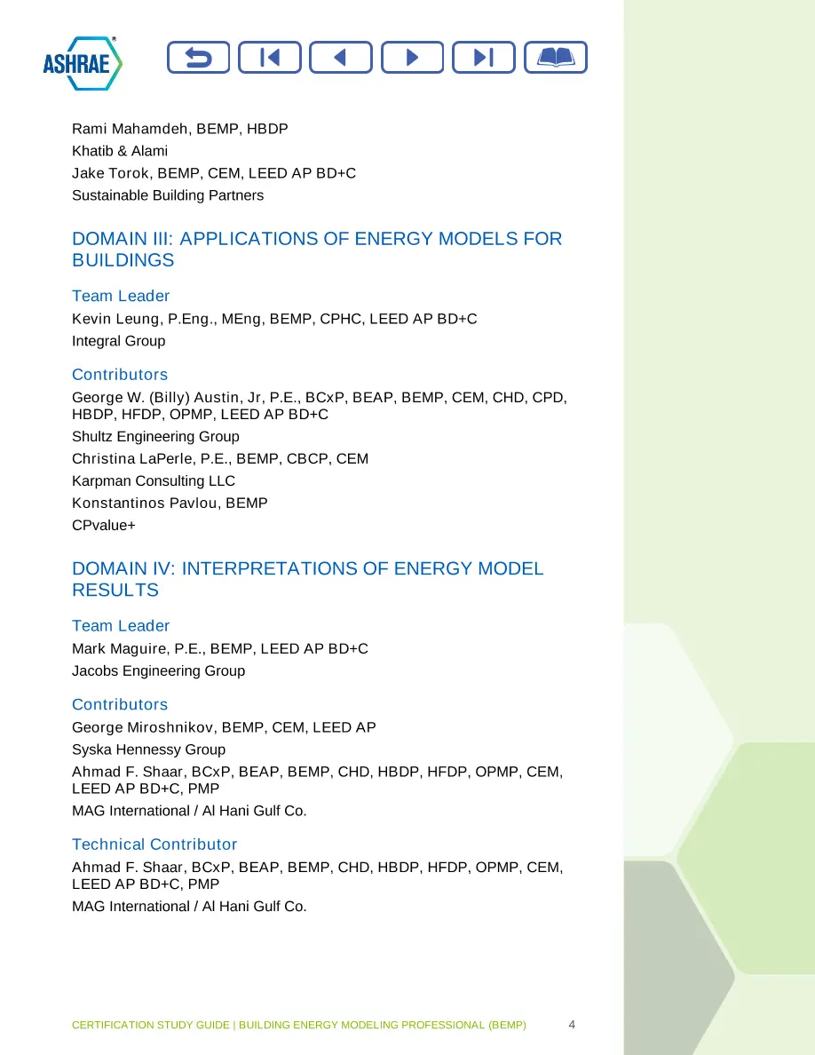 Certification Study Guide: Building Energy Modeling Professional (BEMP) Certification Study Guide: Building Energy Modeling Professional (BEMP) pdf