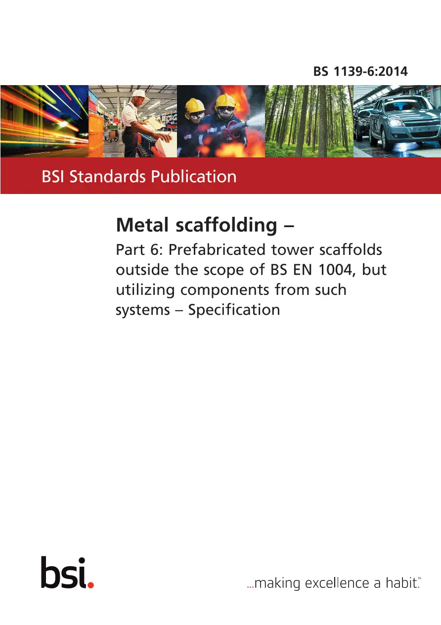 BS 1139-6:2014 BS 1139-6:2014 pdf