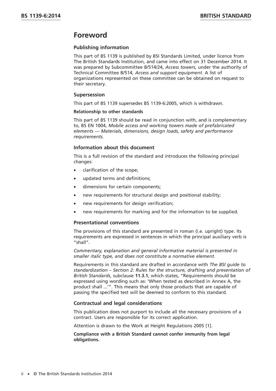 BS 1139-6:2014 BS 1139-6:2014 pdf
