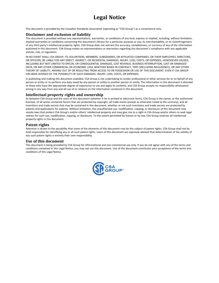 CSA TS-604:23 CSA TS-604:23 pdf