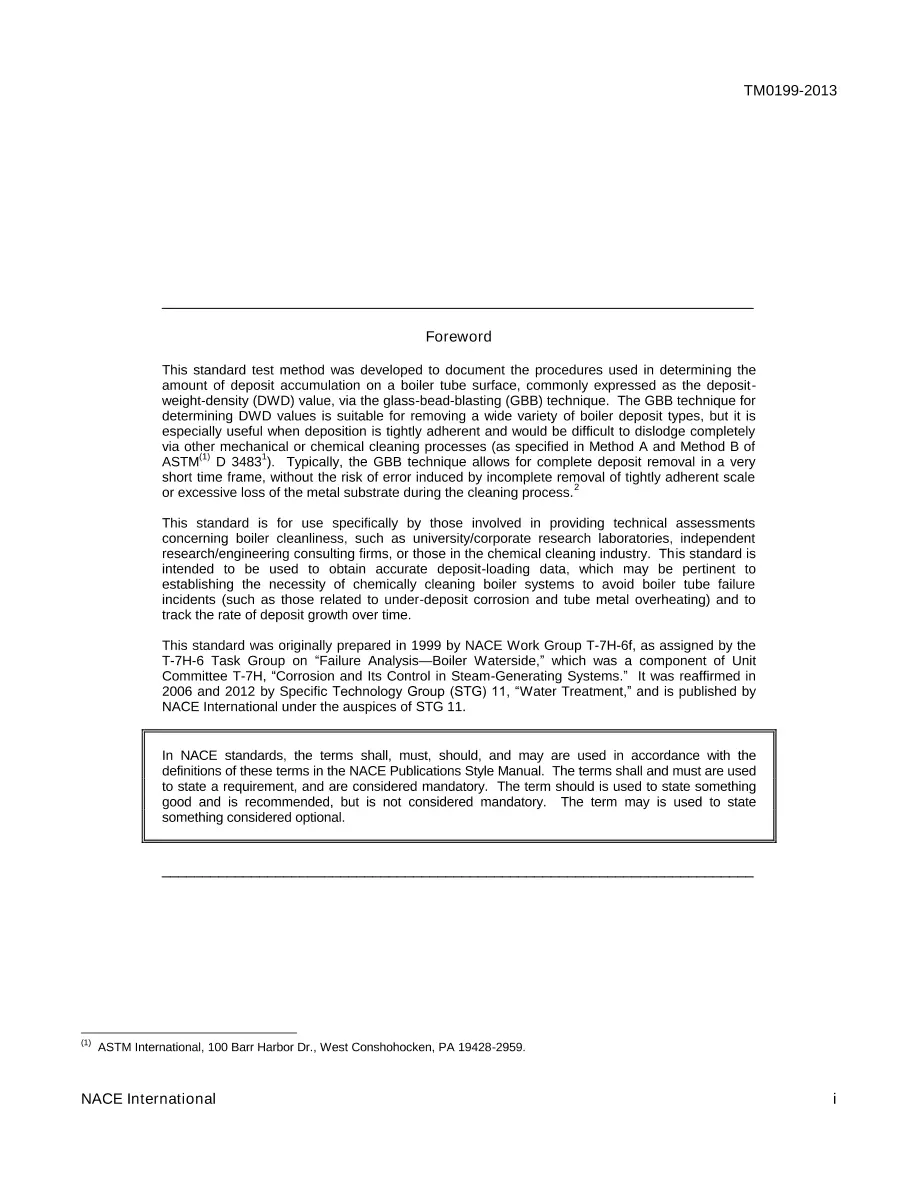 NACE TM0199-2013 NACE TM0199-2013 pdf