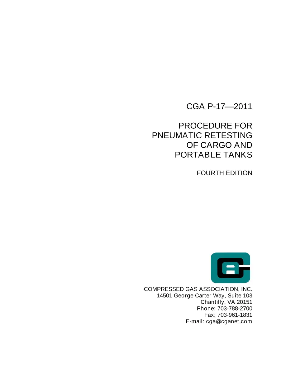 CGA P-17 CGA P-17 pdf