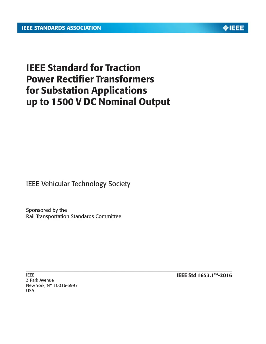 IEEE 1653.1-2016 IEEE 1653.1-2016 pdf