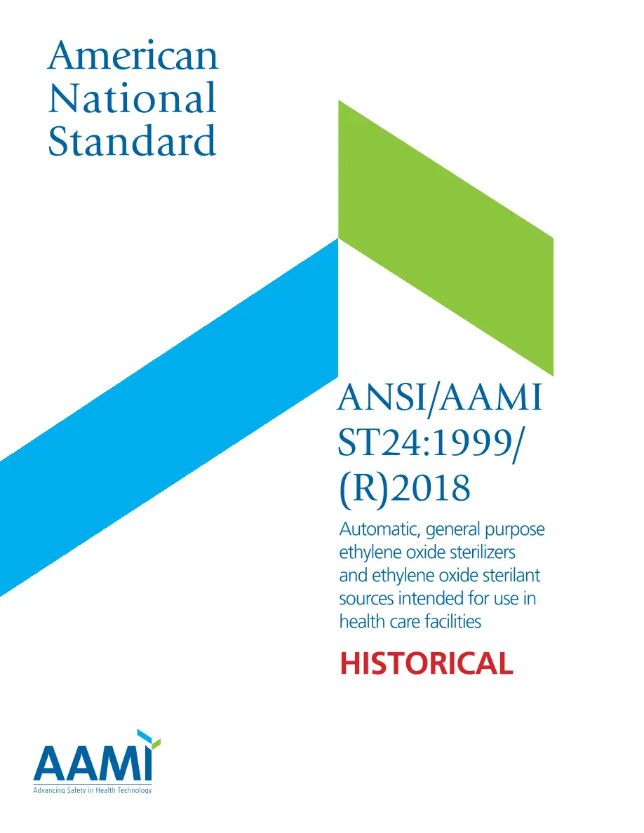 AAMI ST24:1999/(R)2018 AAMI ST24:1999/(R)2018 pdf