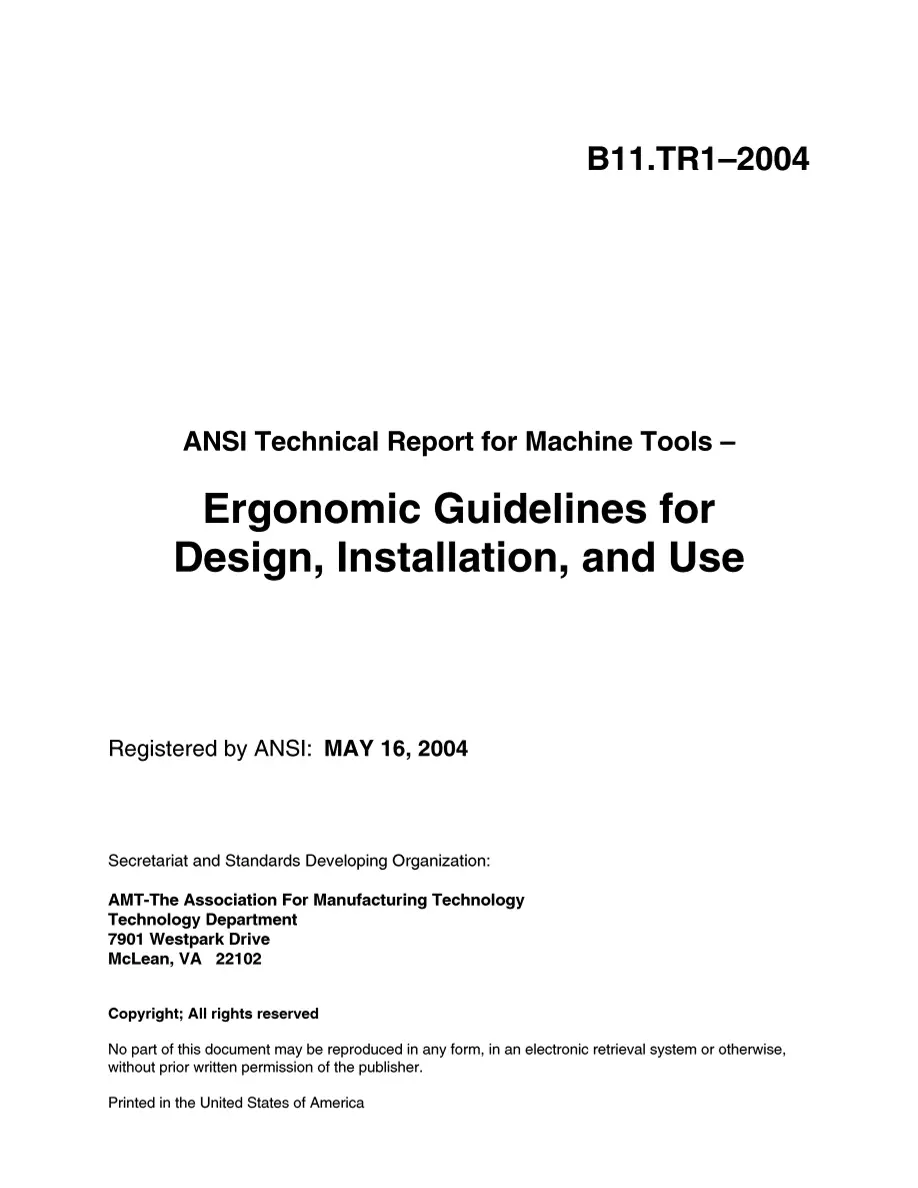B11 B11.TR1-2004 B11 B11.TR1-2004 pdf