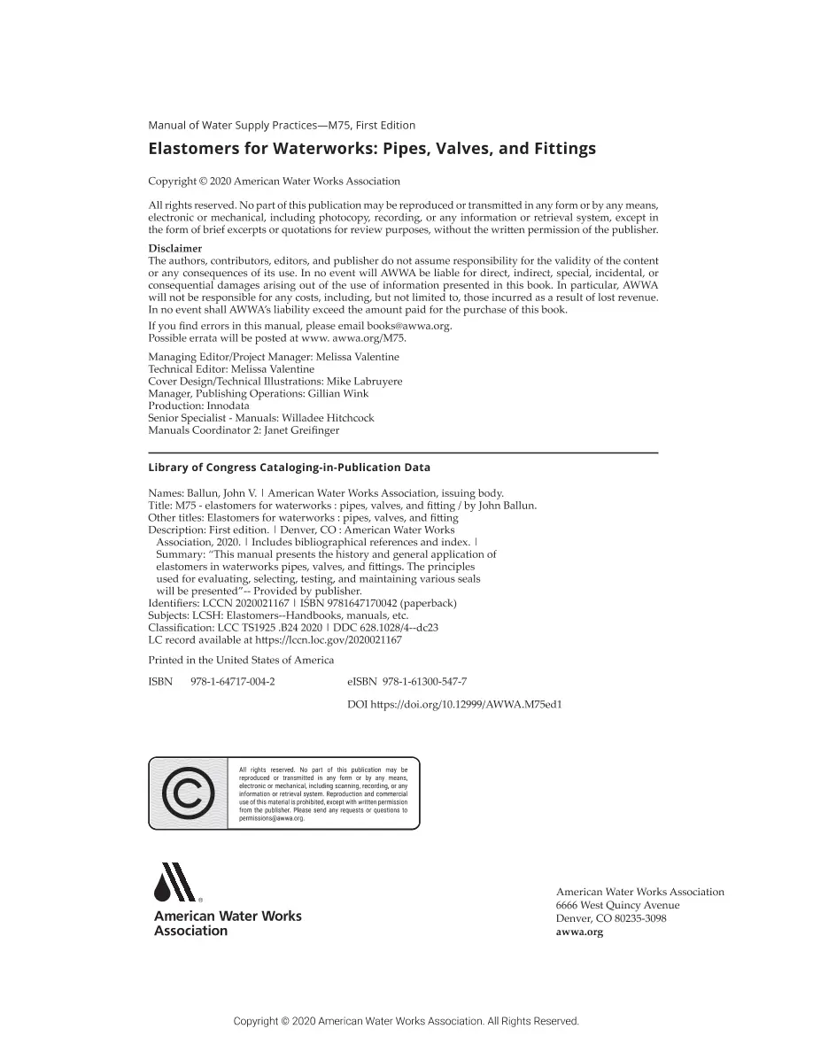 AWWA M75 AWWA M75 pdf