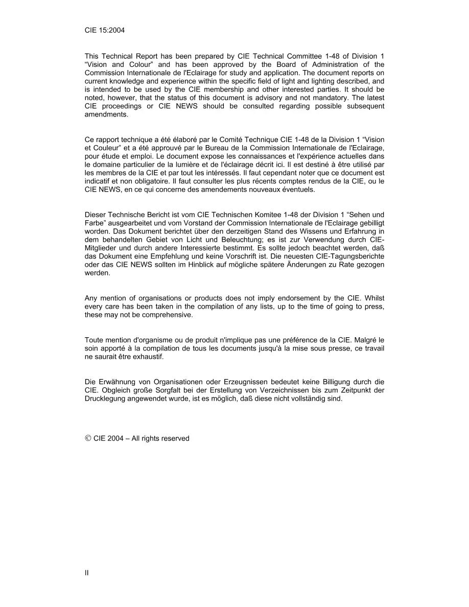 CIE 015:2004 CIE 015:2004 pdf