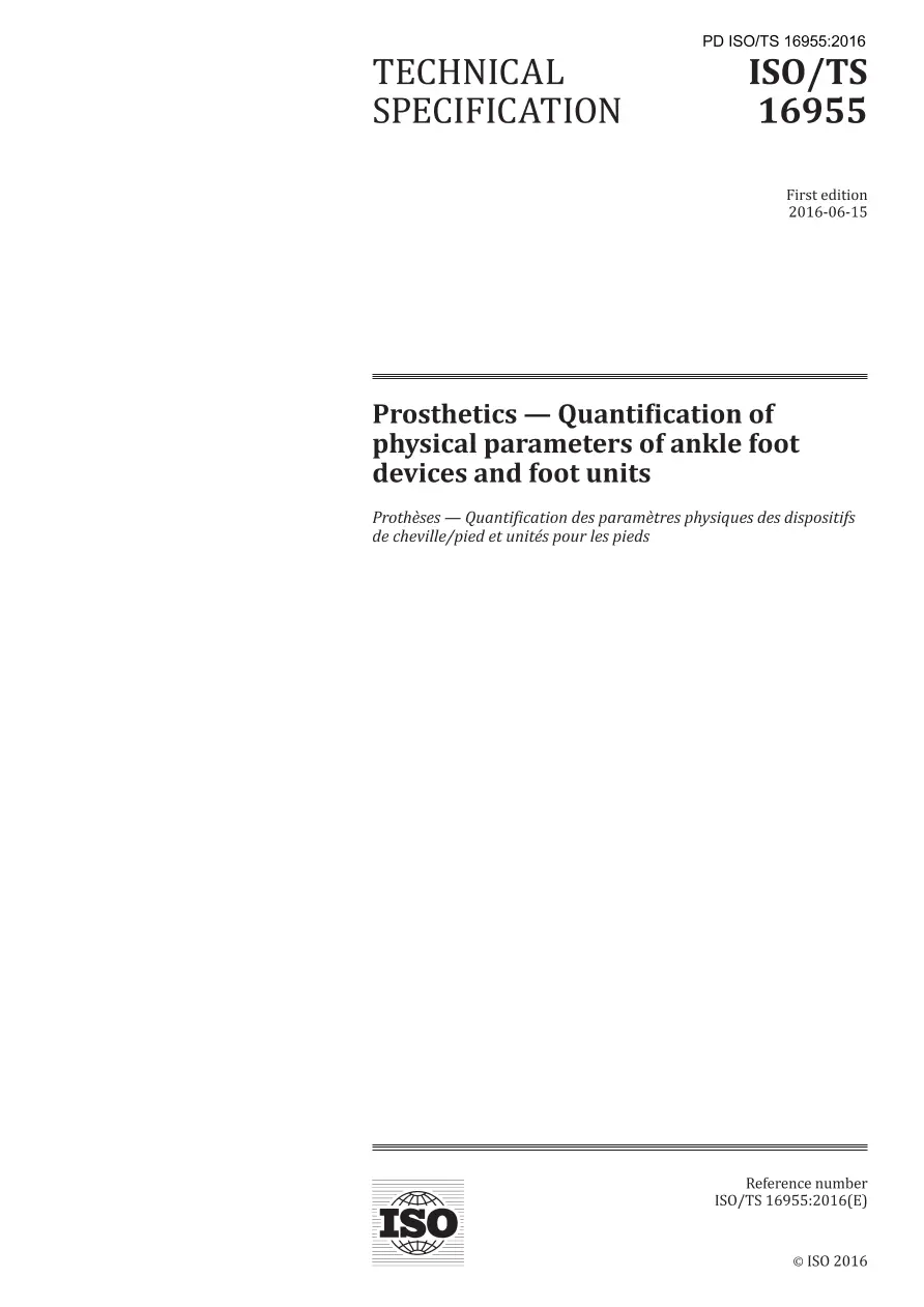 BS PD ISO/TS 16955:2016 pdf