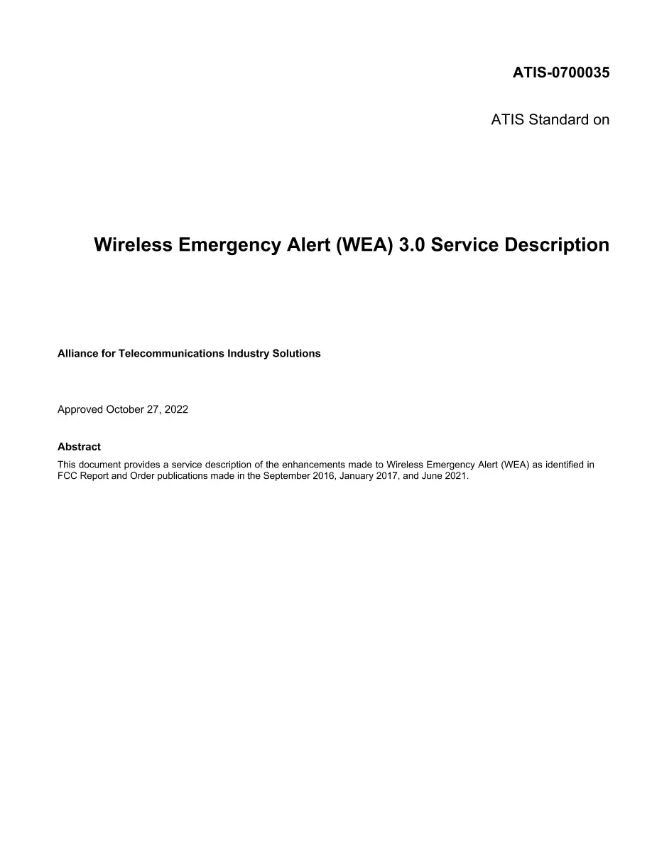 ATIS 0700035 ATIS 0700035 pdf