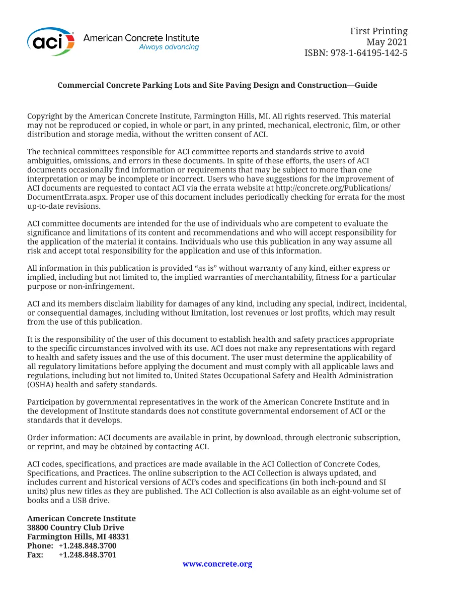 ACI 330-21 ACI 330-21 pdf