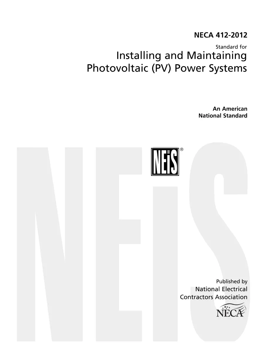 NECA 412-2012 NECA 412-2012 pdf