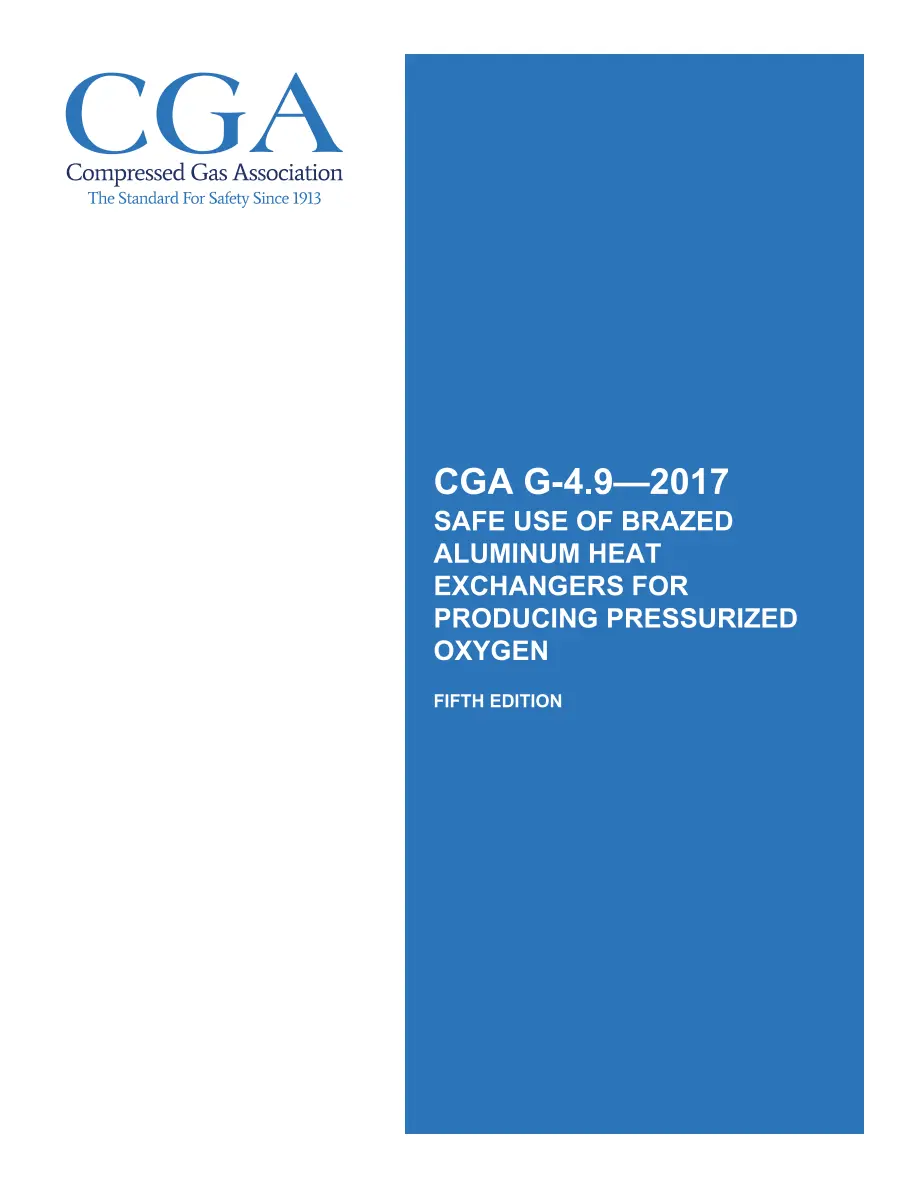 CGA G-4.9 pdf