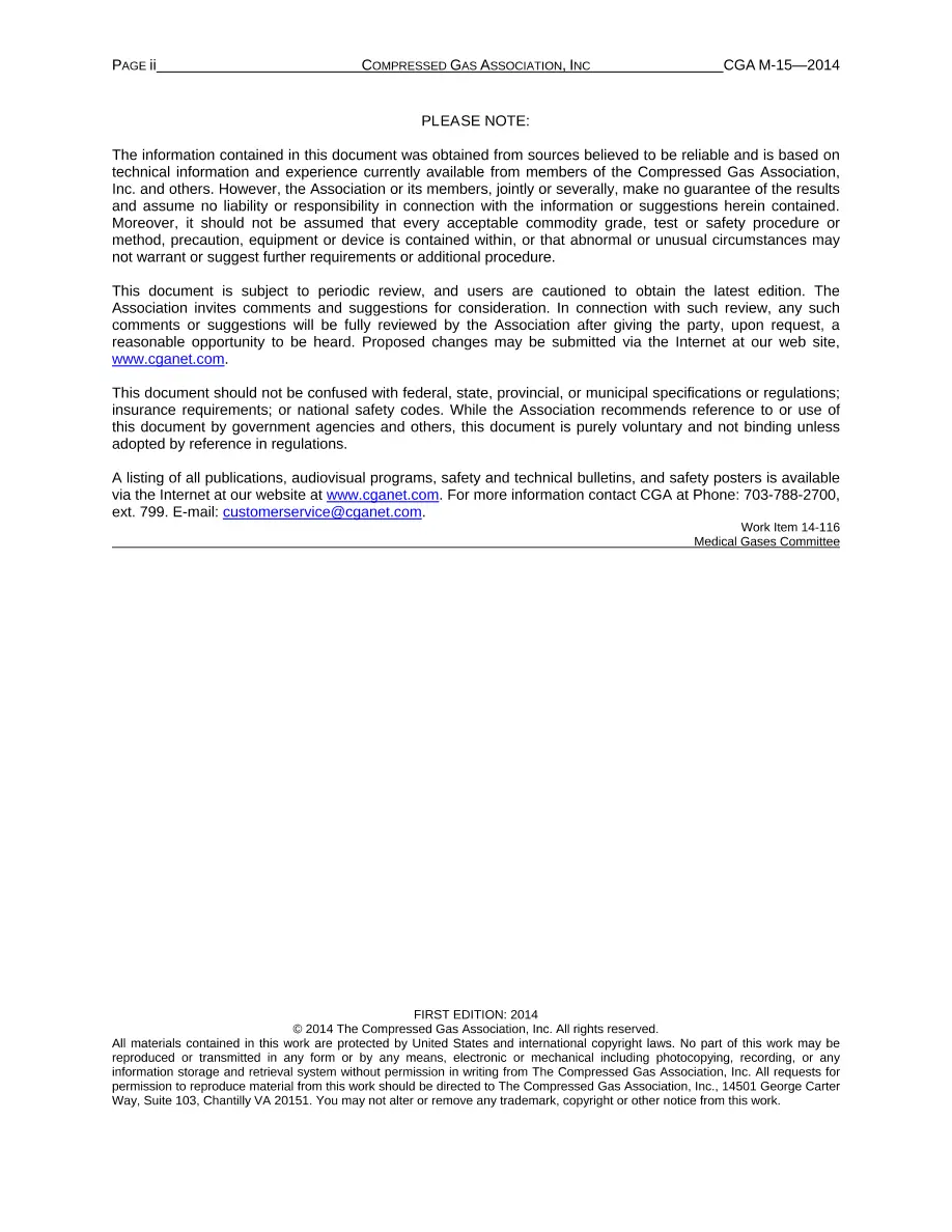 CGA M-15 CGA M-15 pdf
