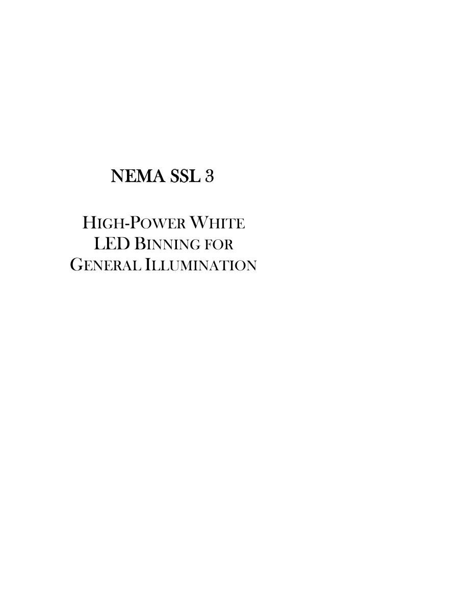 NEMA SSL 3-2011 NEMA SSL 3-2011 pdf