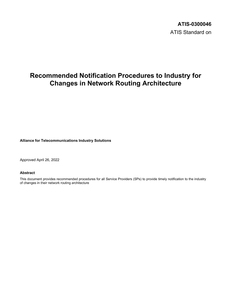 ATIS 0300046(2022-05) pdf