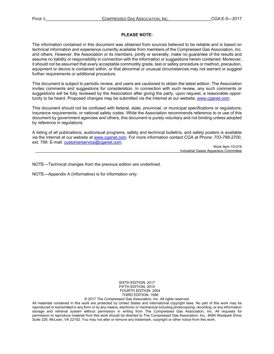 CGA E-5 pdf