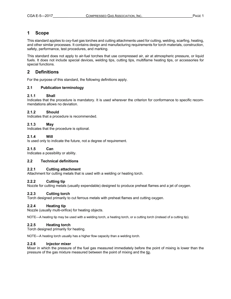 CGA E-5 pdf