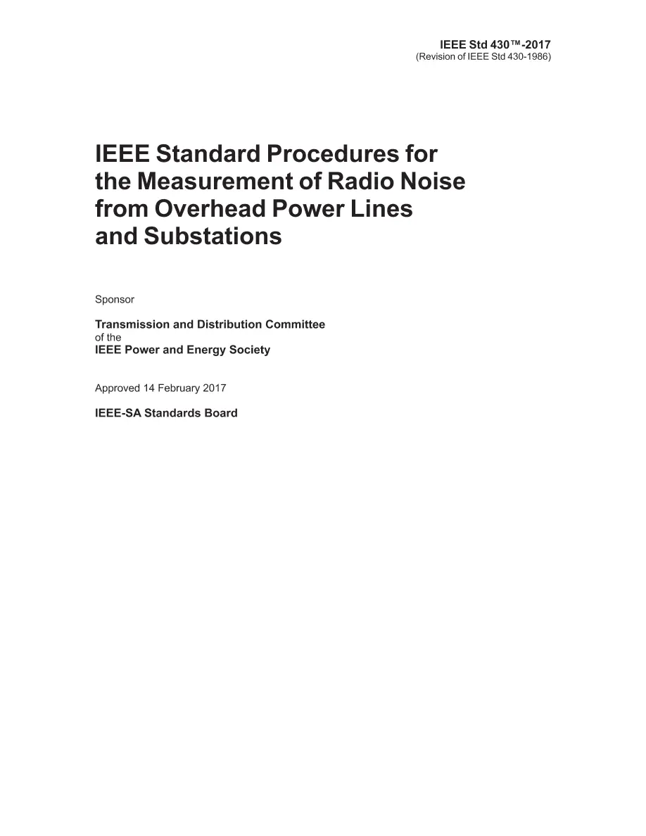 IEEE 430-2017 IEEE 430-2017 pdf
