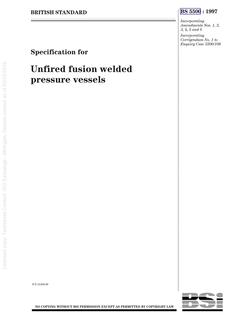BS 5500:1997 BS 5500:1997 pdf